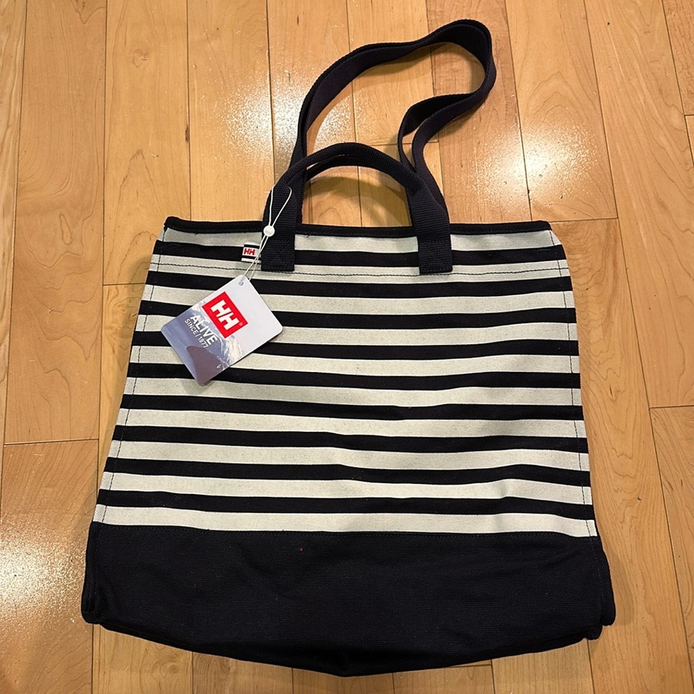 Helly Hansen striped tote bag